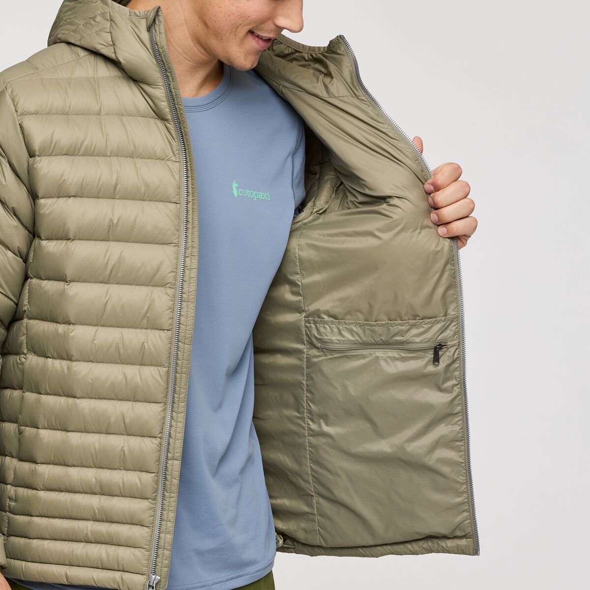 Cotopaxi Men's Fuego Down Hooded Jacket SAMPLE