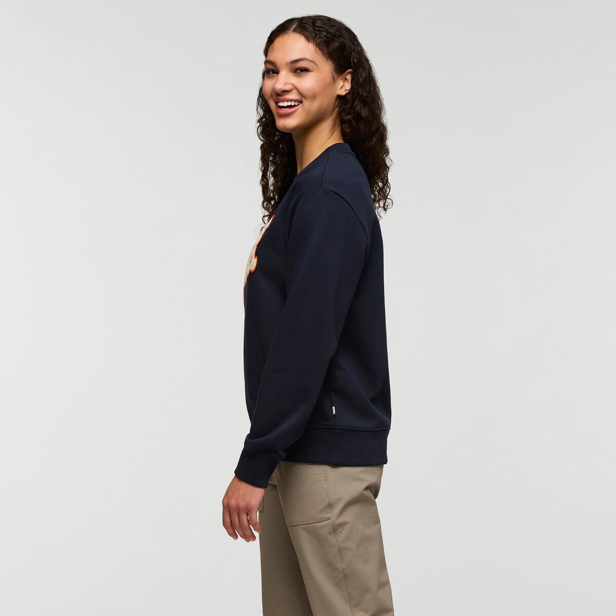 Cotopaxi Women's Cotopaxi Patch Organic Crew Sweatshirt SAMPLE