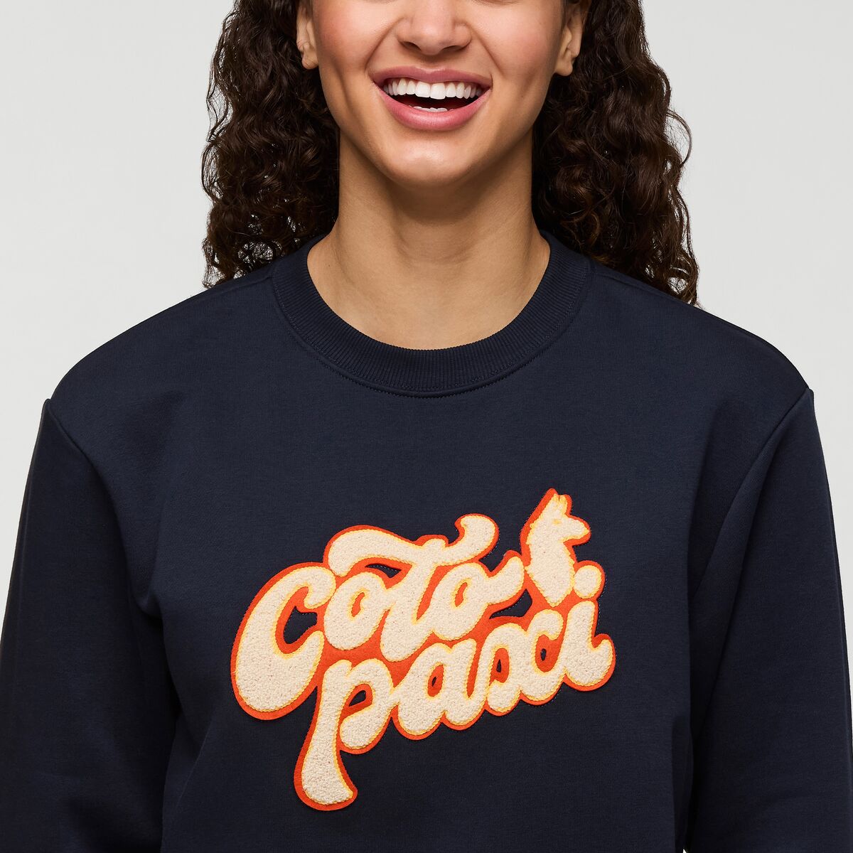 Cotopaxi Women's Cotopaxi Patch Organic Crew Sweatshirt SAMPLE