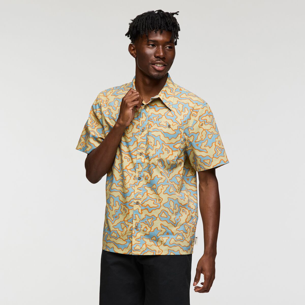 Cotopaxi Men's Estival Print Button Up SAMPLE