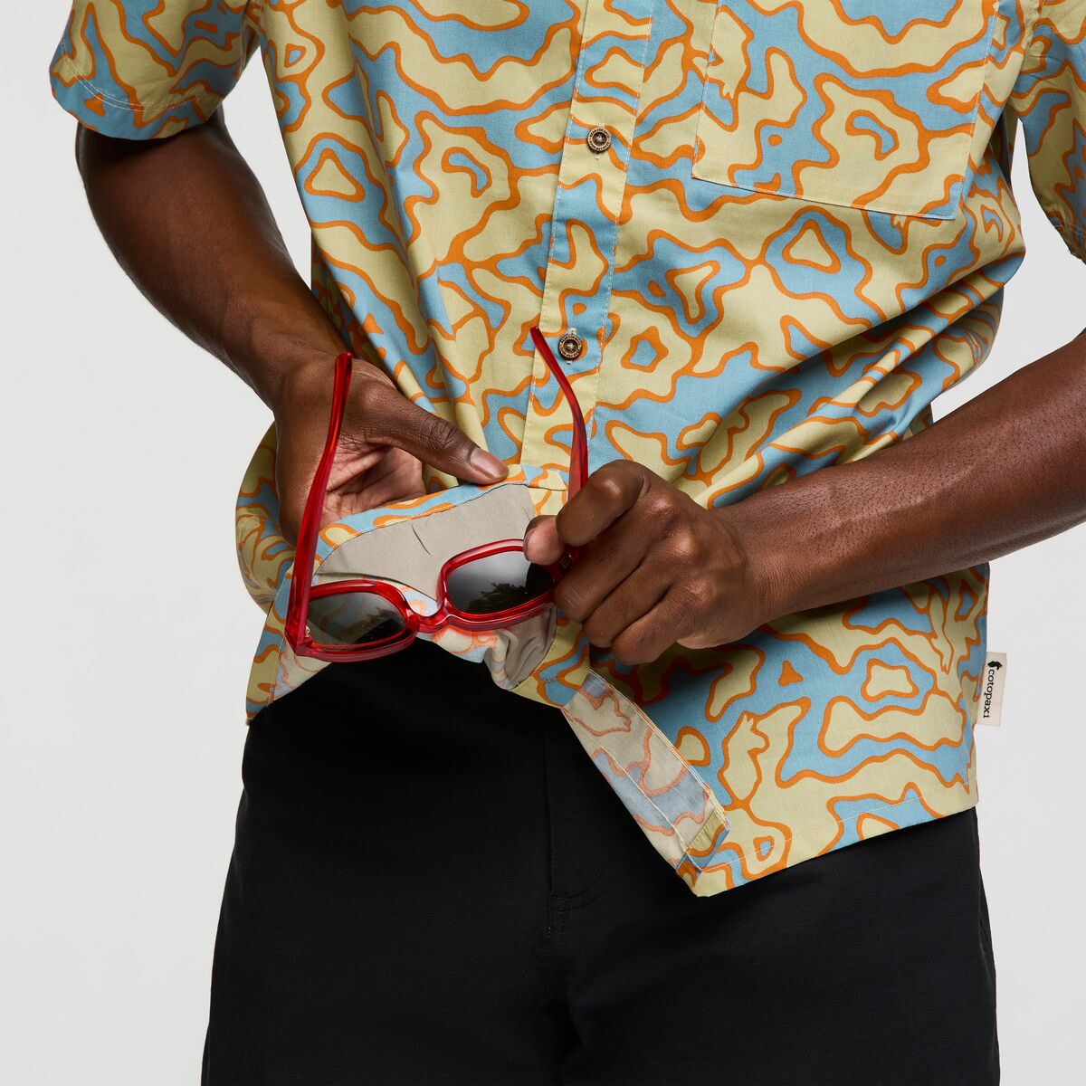 Cotopaxi Men's Estival Print Button Up SAMPLE