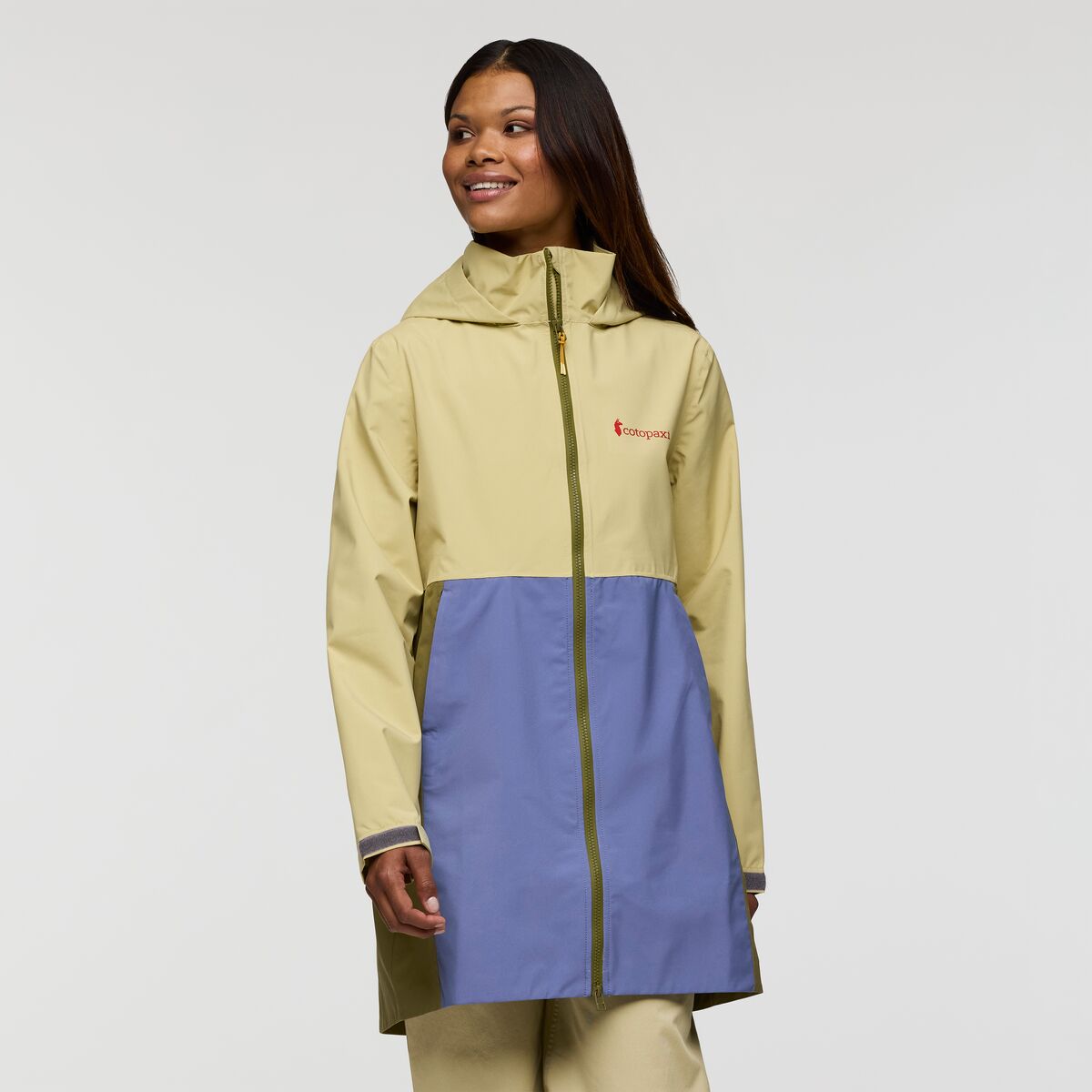 Cotopaxi Women's Cielo Rain Trench Coat SAMPLE