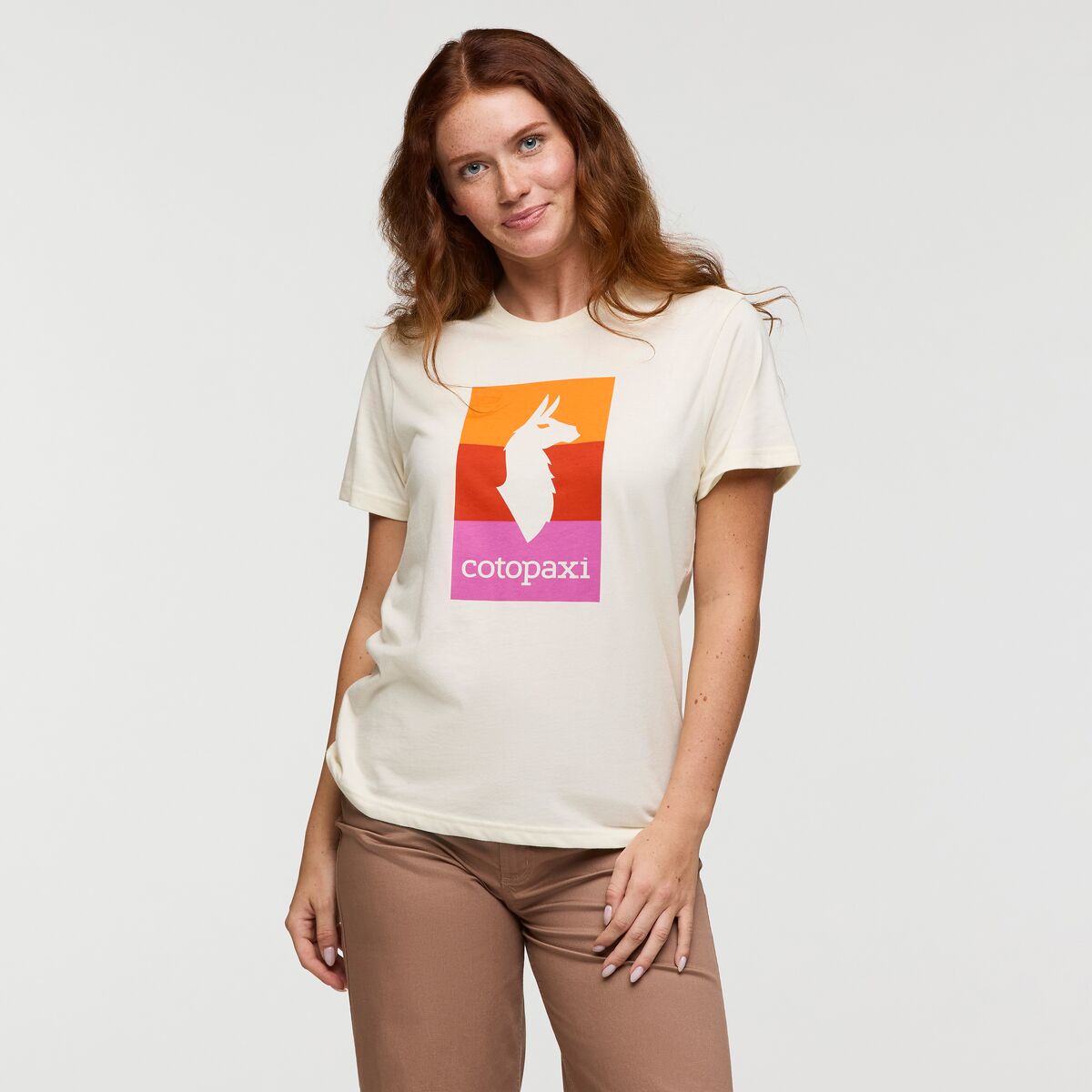 Cotopaxi Women's Llama Block T-Shirt SAMPLE