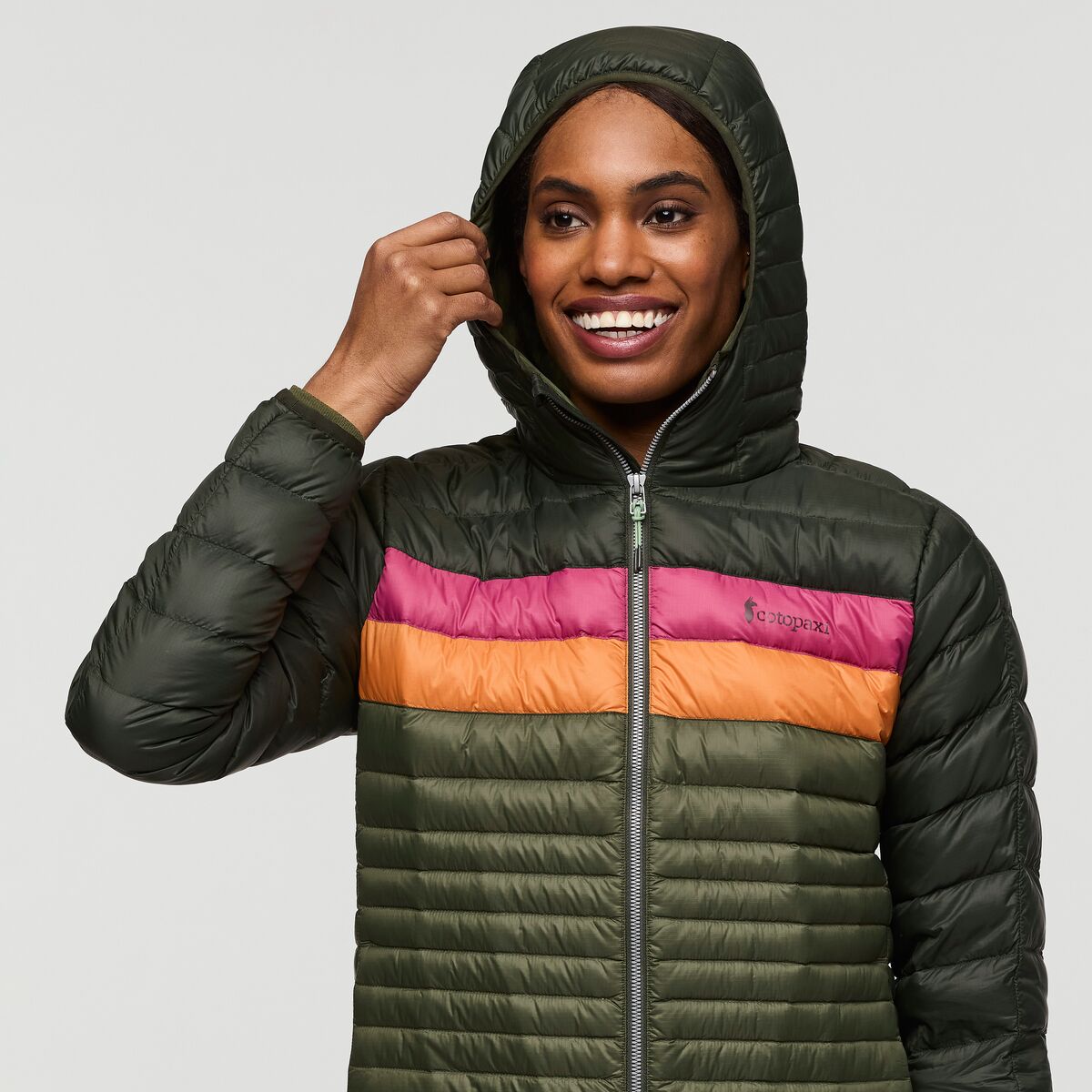 Cotopaxi Women's Fuego Down Hooded Jacket SAMPLE