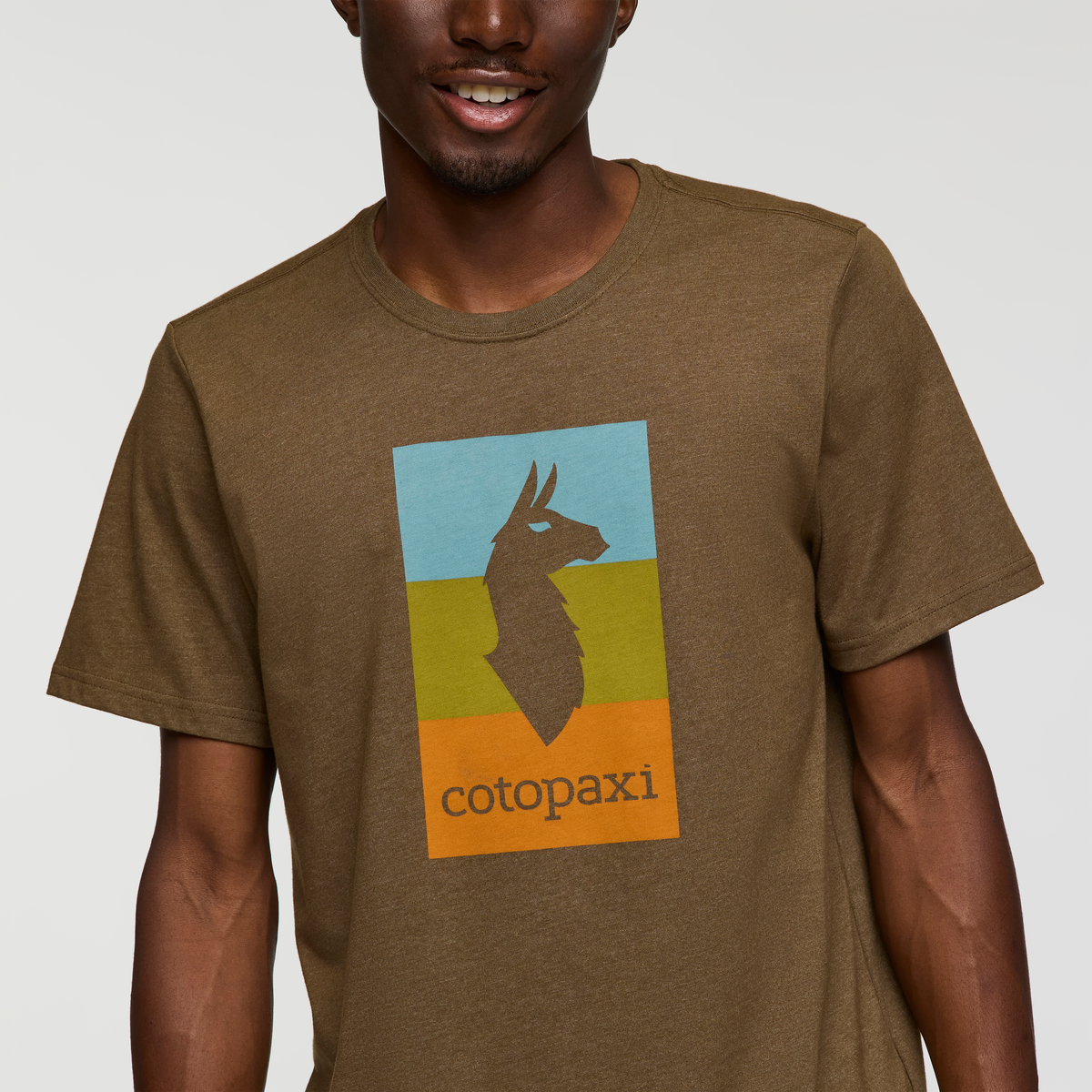 Cotopaxi Men's Llama Block T-Shirt SAMPLE