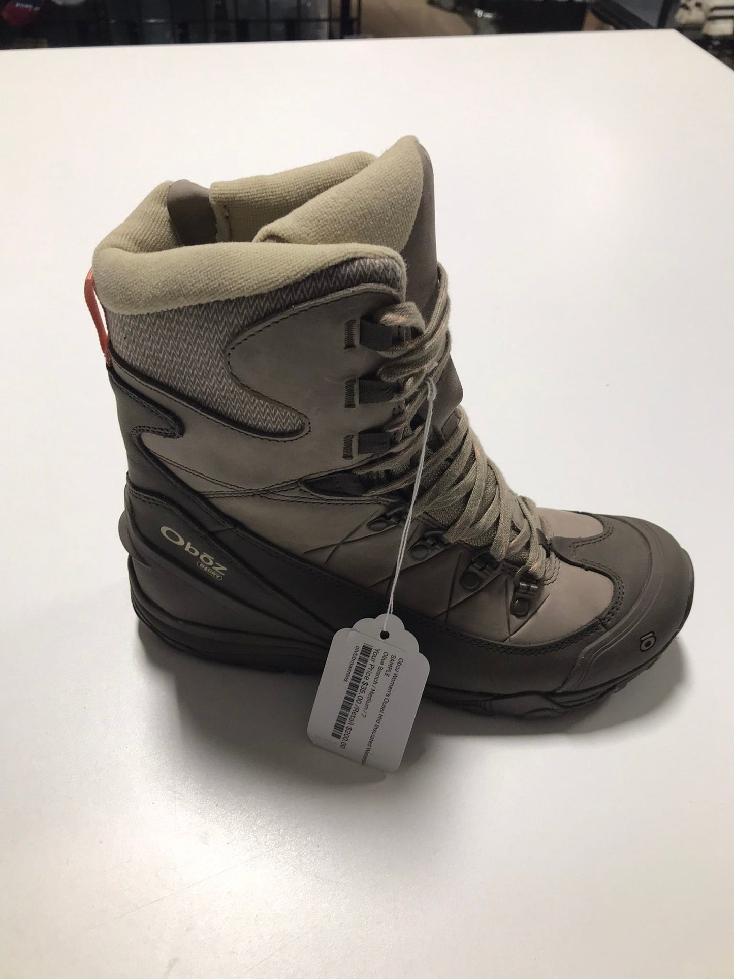 Oboz Women's Ousel Mid Insulated Warterproof SAMPLE