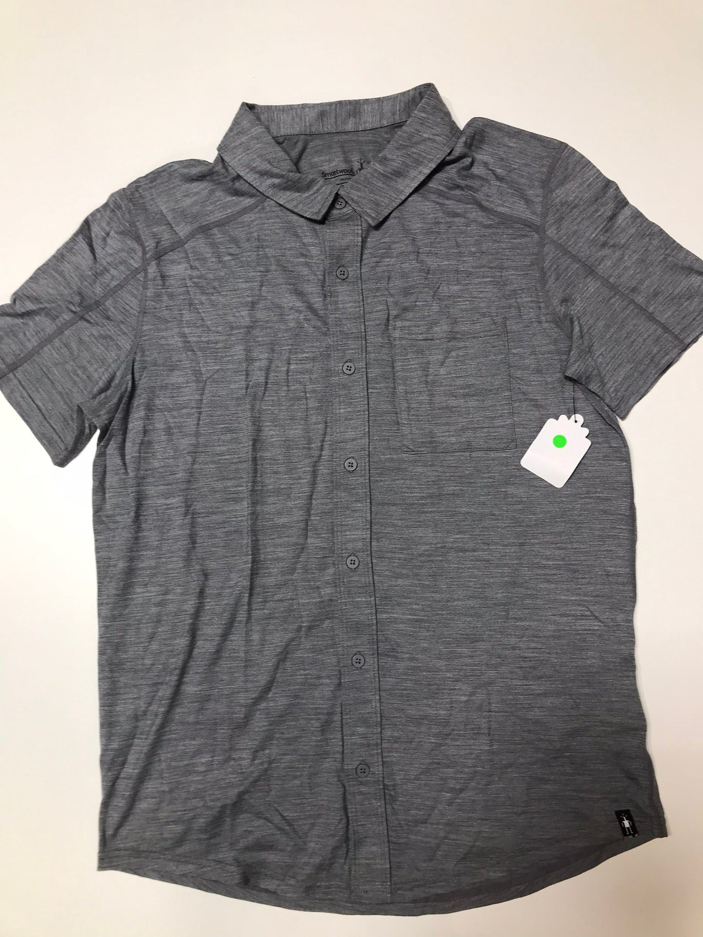 Smartwool Men's Short Sleeve Button Down (SW016963) SAMPLE