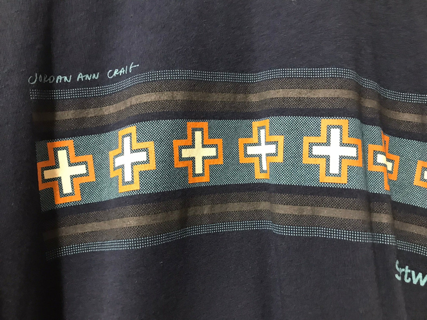 Smartwool Paths Crossed Graphic Long Sleeve Tee (SW002657) SAMPLE