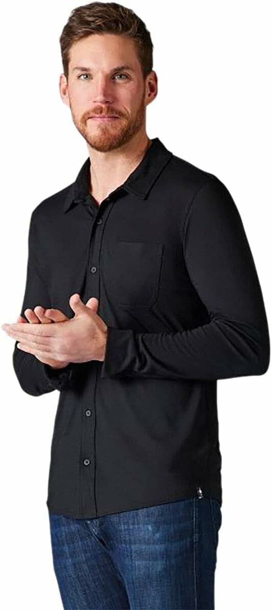 Smartwool Men's Merino Sport 150 Long Sleeve Button Up (SW017349) SAMPLE