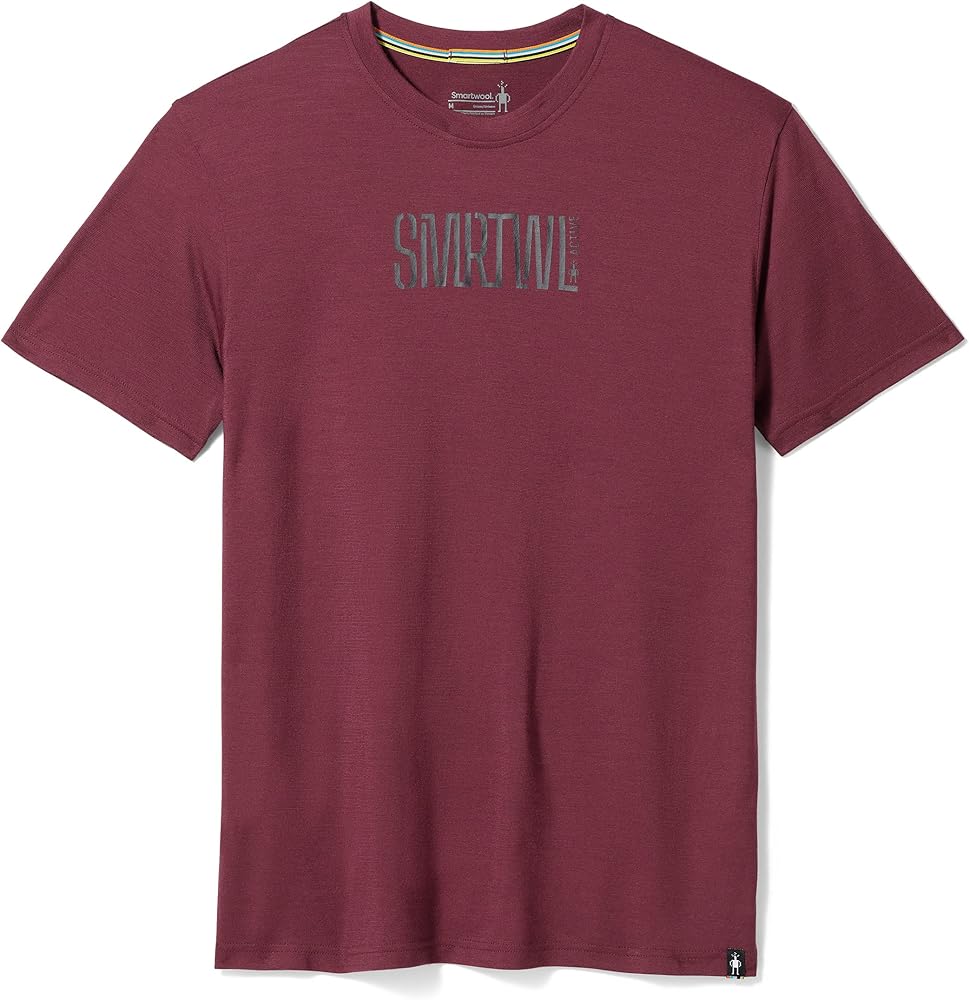 Smartwool Unisex Active Logo Short Sleeve Tee (SW017153) SAMPLE