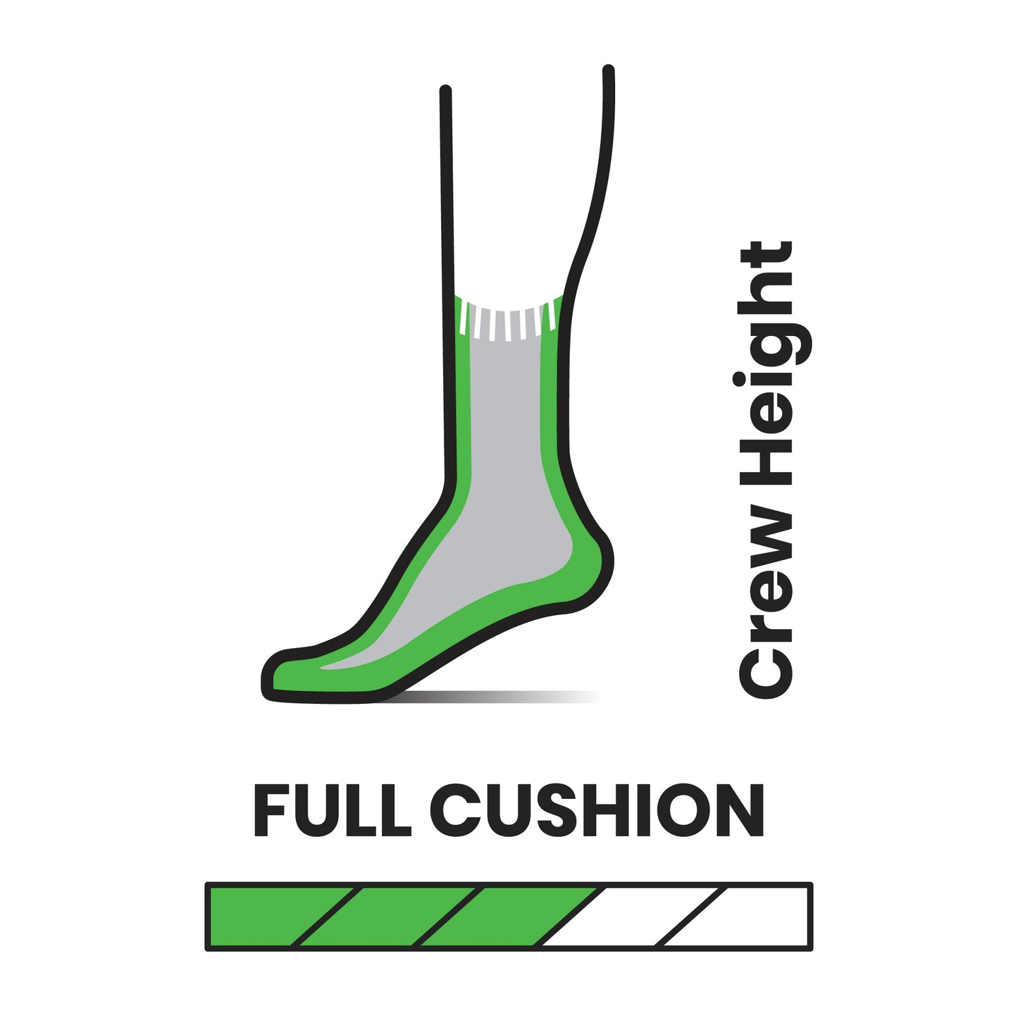 Smartwool Everyday Say It Ain't Snow Crew Socks (SW002626)
