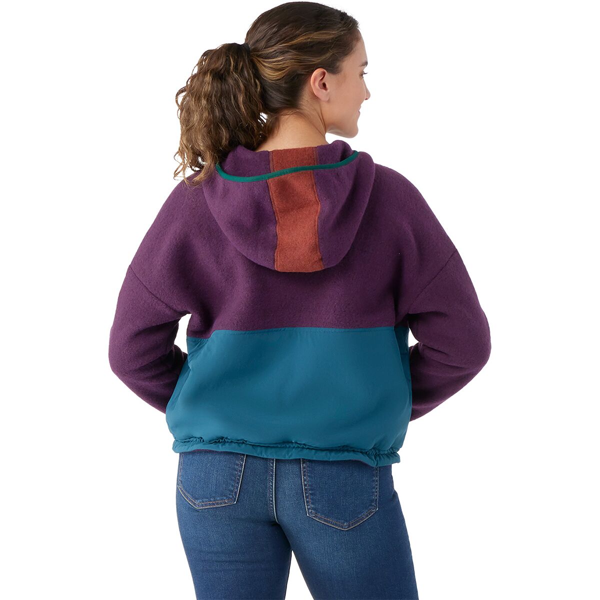 Smartwool Women's Hudson Trail Fleece Hooded Half Zip (SW017131) SAMPLE