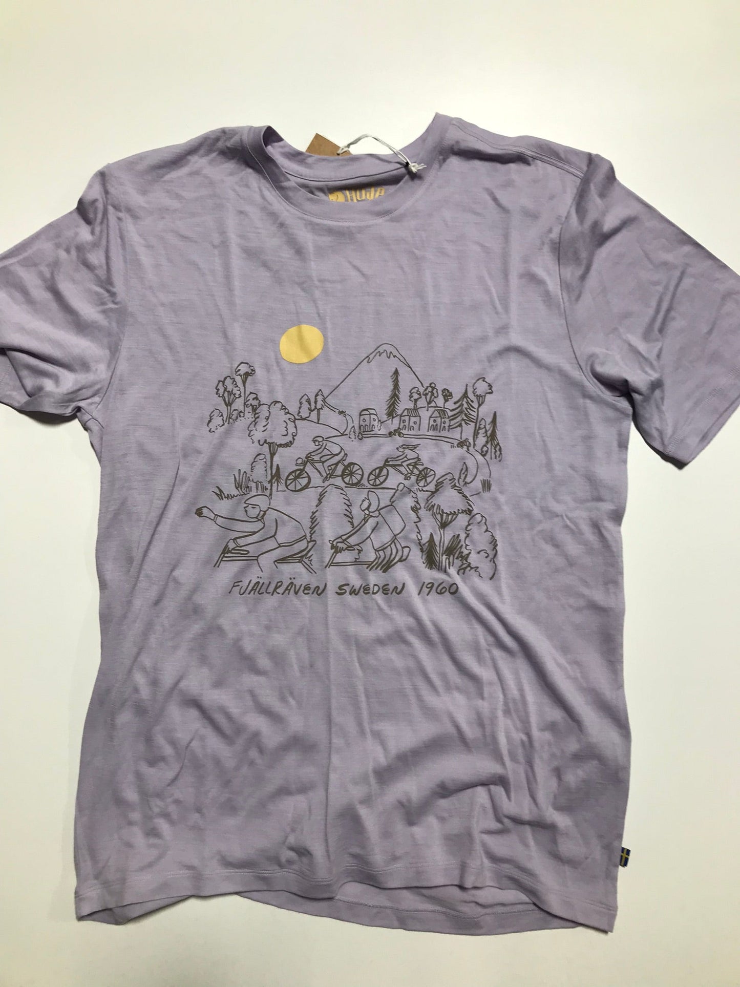 Fjallraven Women's Hoja Lugnt Wool T-Shirt (14600282) SAMPLE