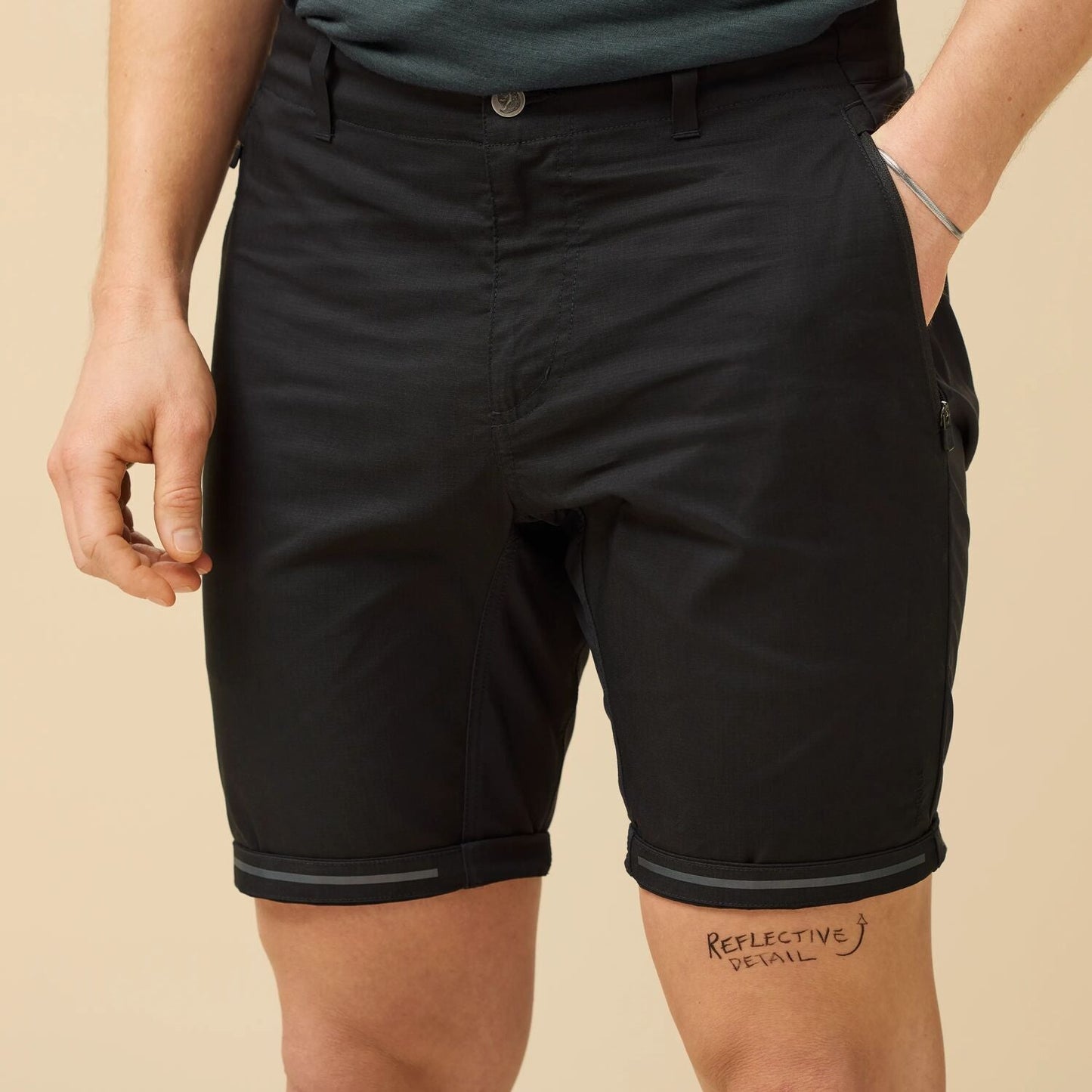 Fjallraven Men's Hoja Hybrid Shorts (12200196) SAMPLE