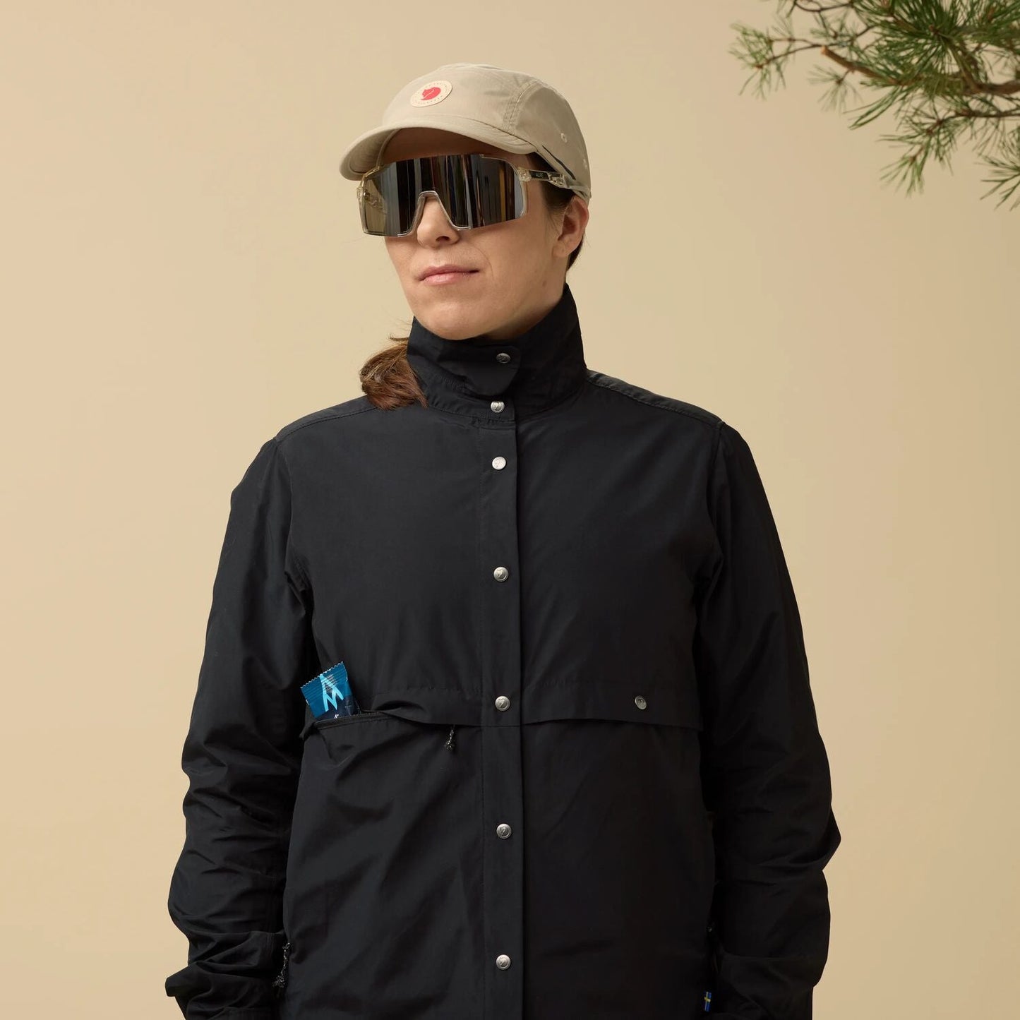 Fjallraven Women's Hoja Rider's Wind Jacket (14500163) SAMPLE