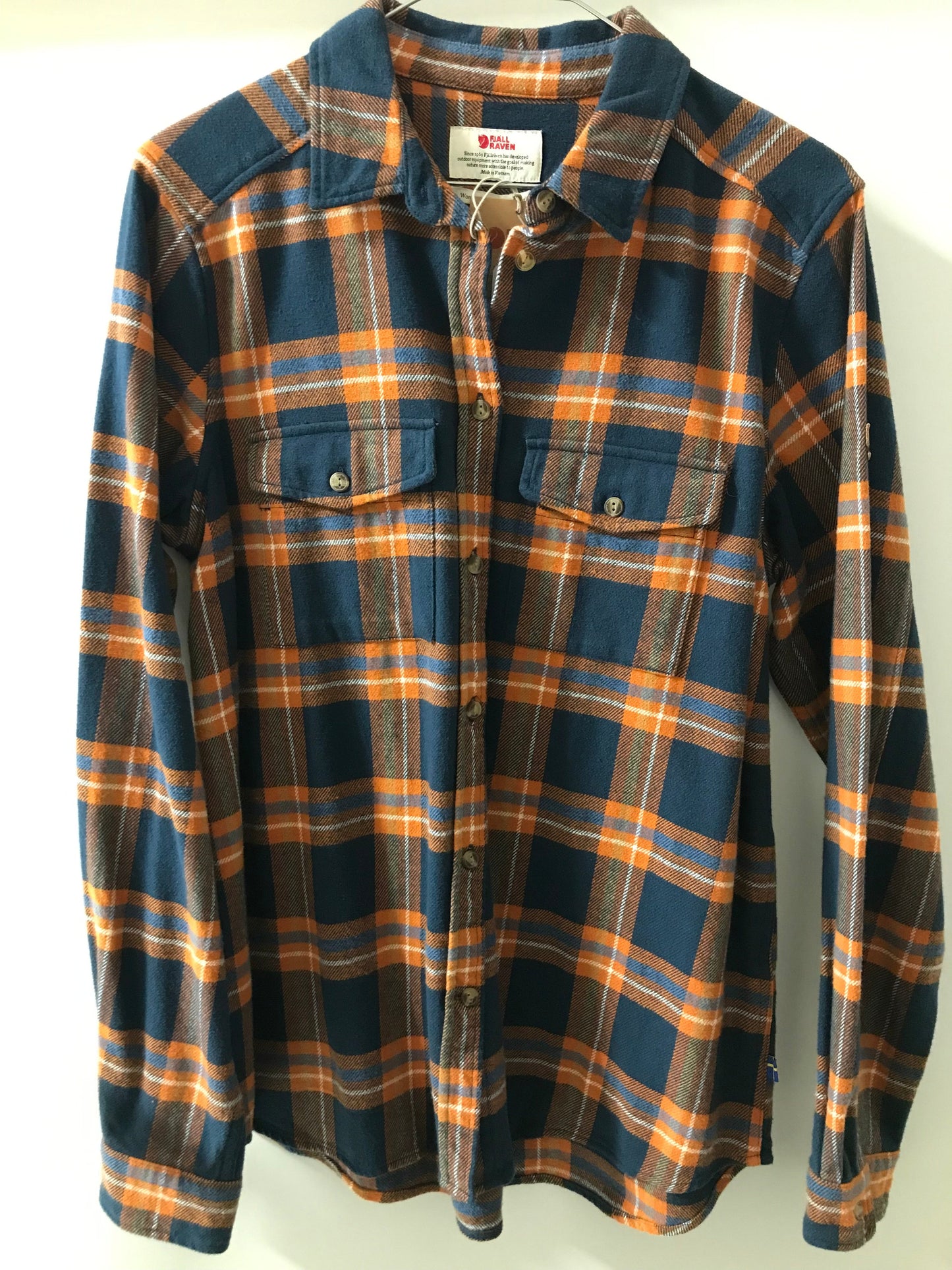 Fjallraven Women's Övik Heavy Flannel Shirt (F86999) SAMPLE