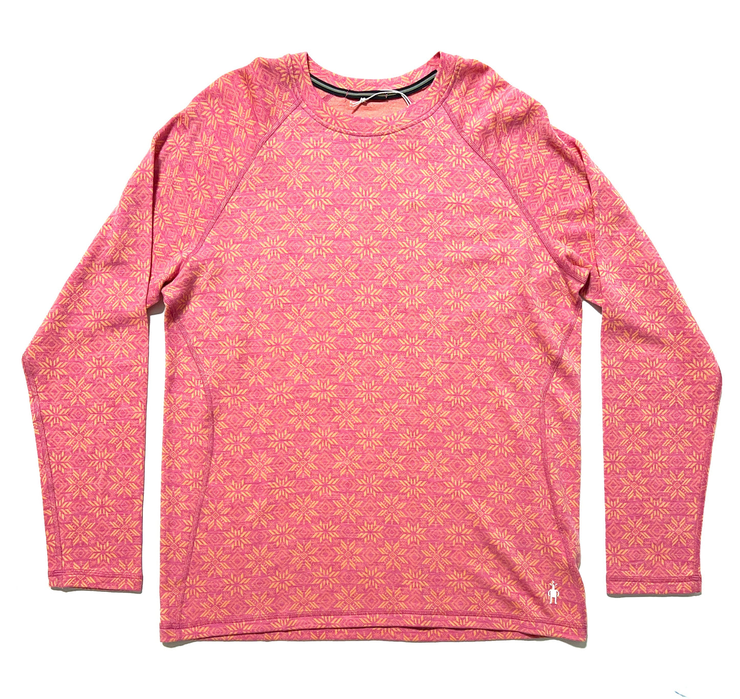 Smartwool Women's Classic Thermal Merino Base Layer Pattern Crew Plus (SW016781/SW016780) SAMPLE
