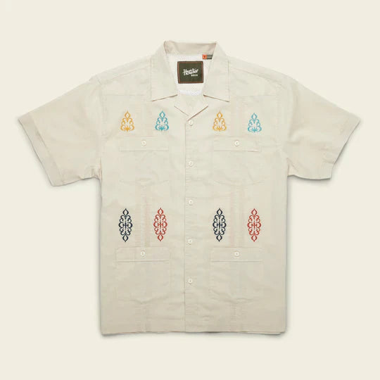 Howler Brothers Men's Guayabera Shirt SAMPLE
