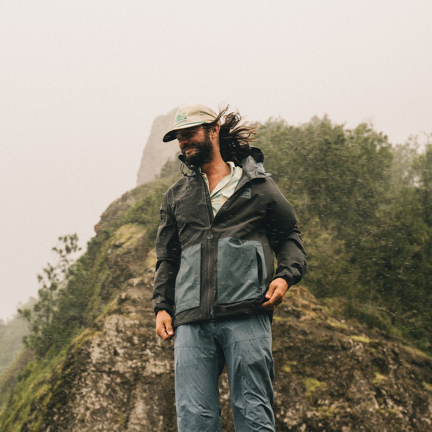 Howler Bros Men's Storm Splitter Rain Shell (1580)