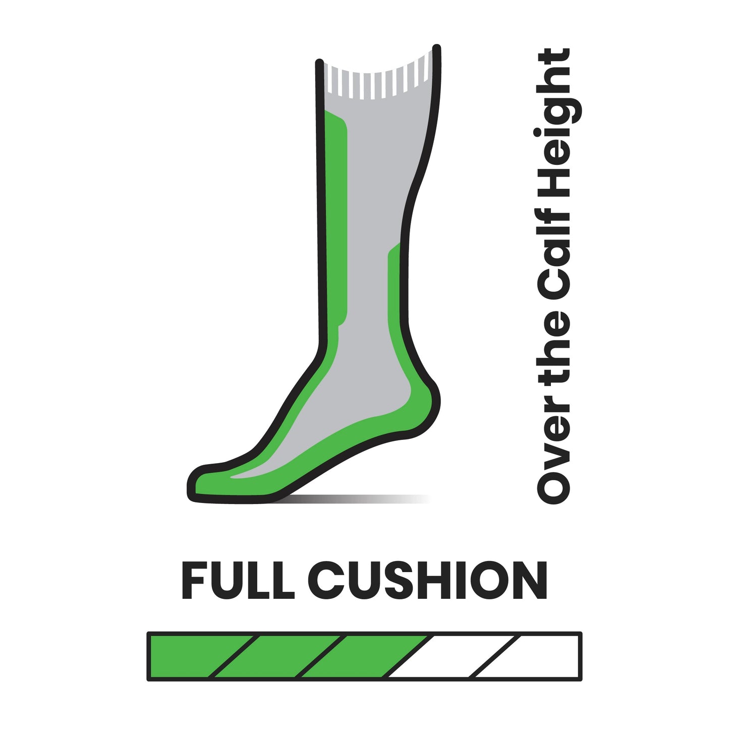 Smartwool Men's Ski Full Cushion Midnight OTC Socks (SW002152)