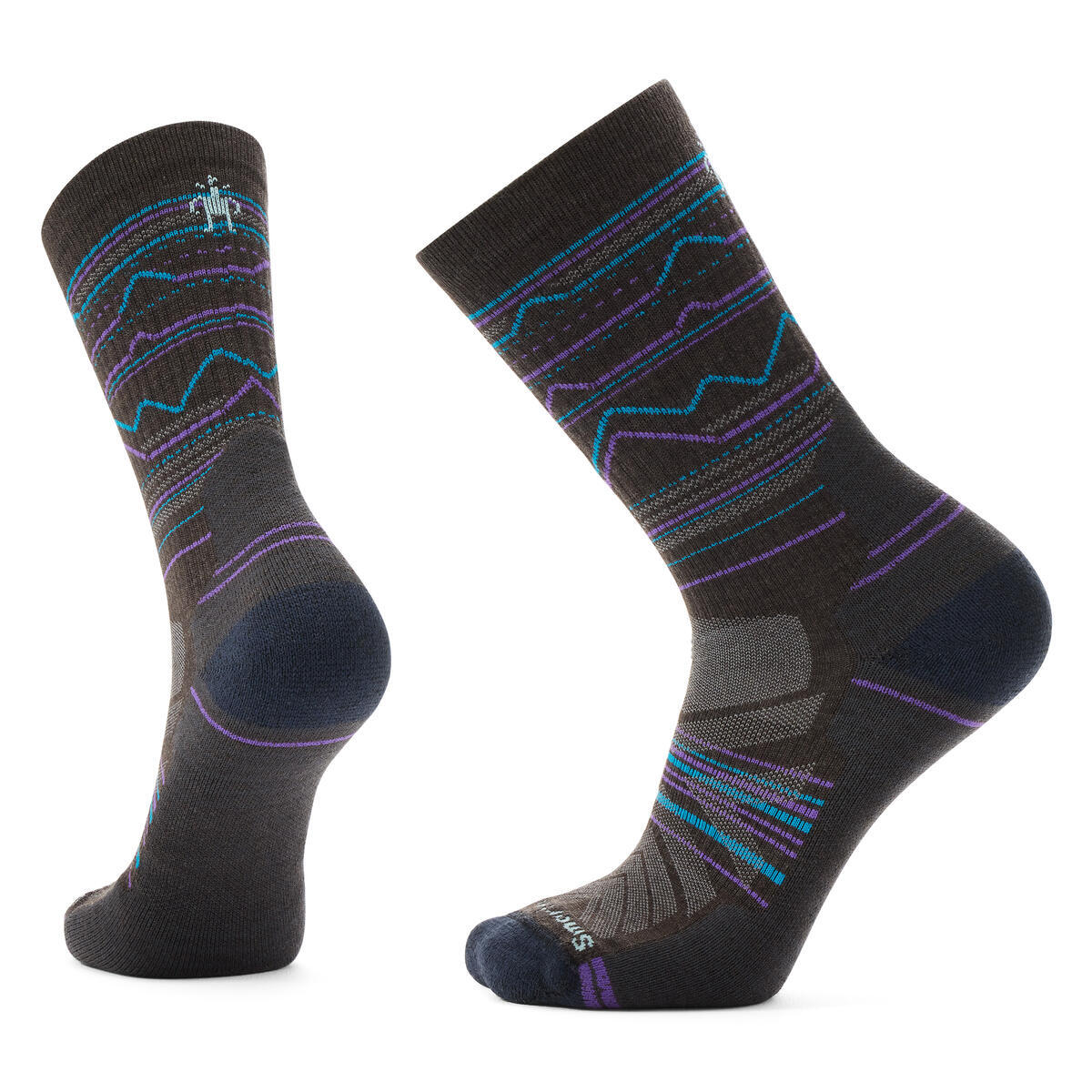 Smartwool Men's Hike Light Cushion Mountain Pattern Crew (SW001615)
