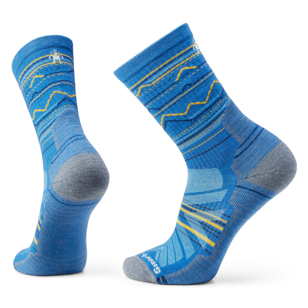 Smartwool Men's Hike Light Cushion Mountain Pattern Crew (SW001615)