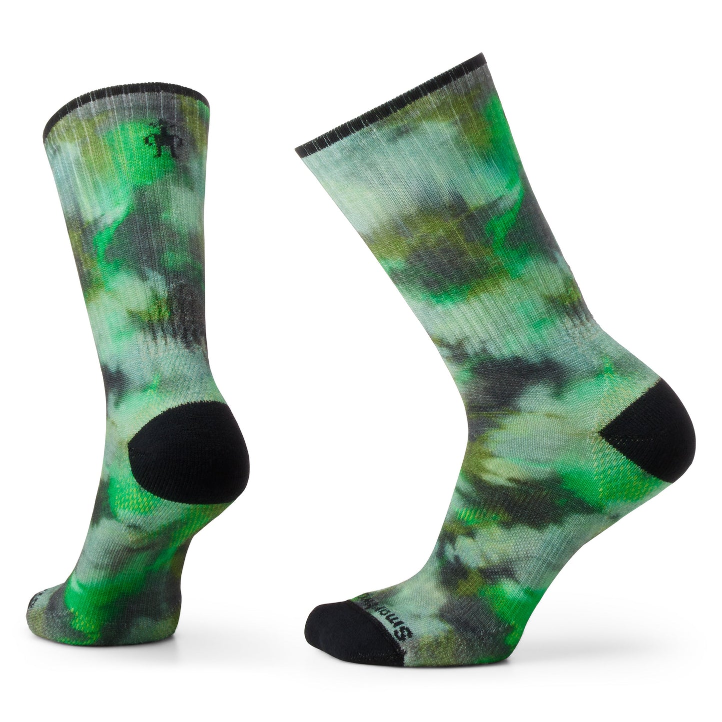 Smartwool Athletic Far Out Tie Dye Print Targeted Cushion Crew (SW002136)