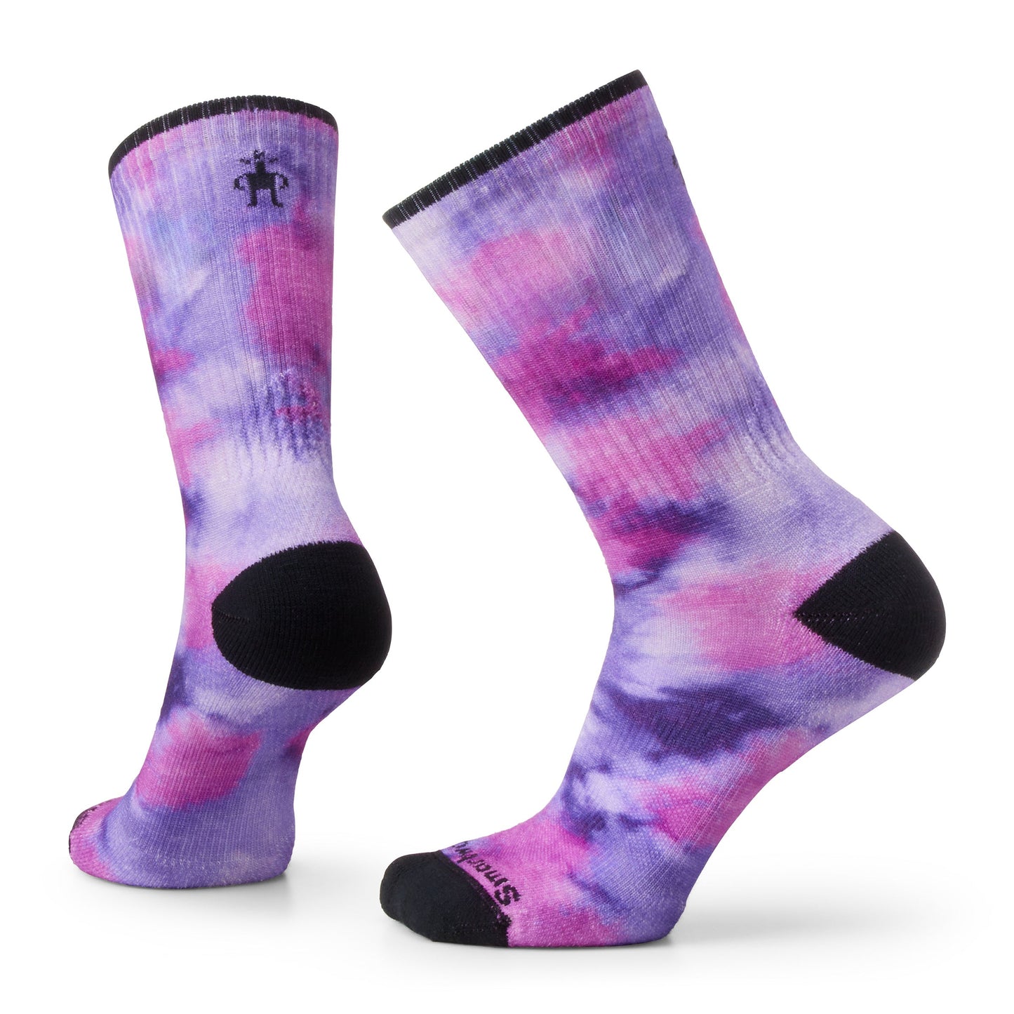 Smartwool Athletic Far Out Tie Dye Print Targeted Cushion Crew (SW002136)