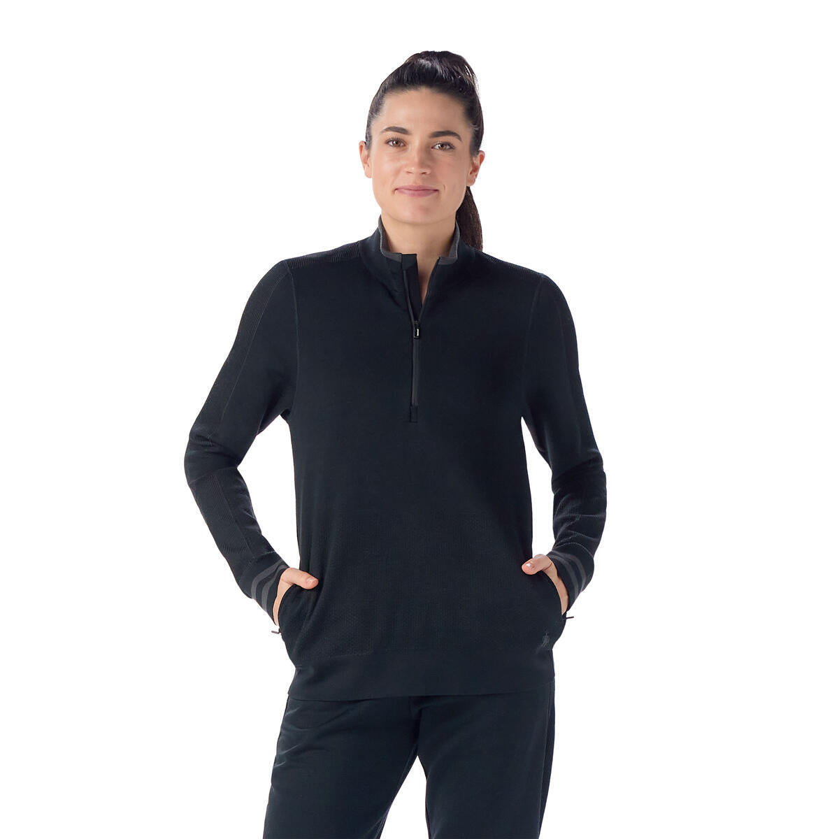 Smartwool Womens Intraknit Merino Tech 1/2 Zip (SW002444) SAMPLE