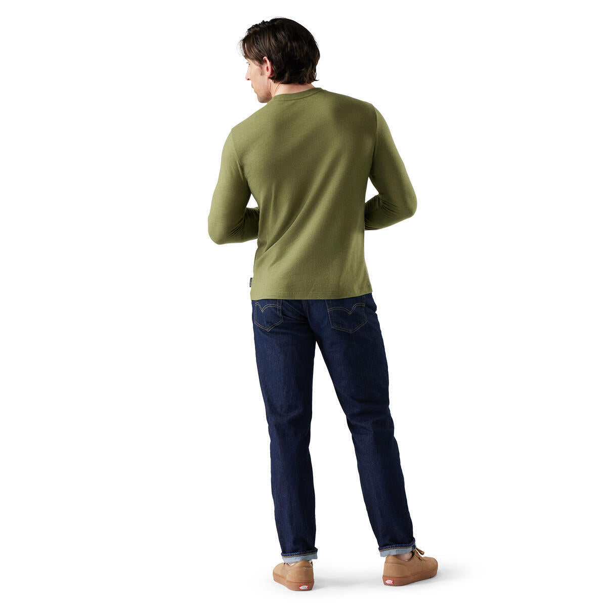 Smartwool Men's Perfect Crew Short Long Sleeve Tee (SW002297) SAMPLE