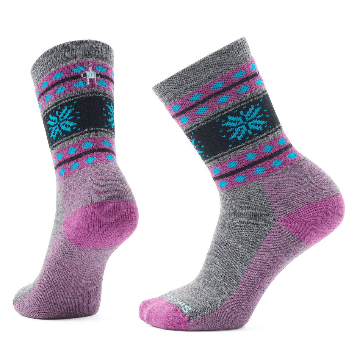 Smartwool Everyday Cozy Snowflake Dream Crew Socks (SW002623) F24
