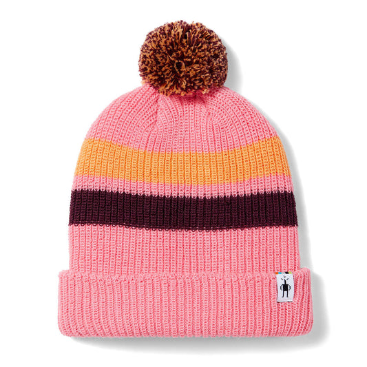 Smartwool Kids' Stripe Pom Beanie (SW011495) SAMPLE
