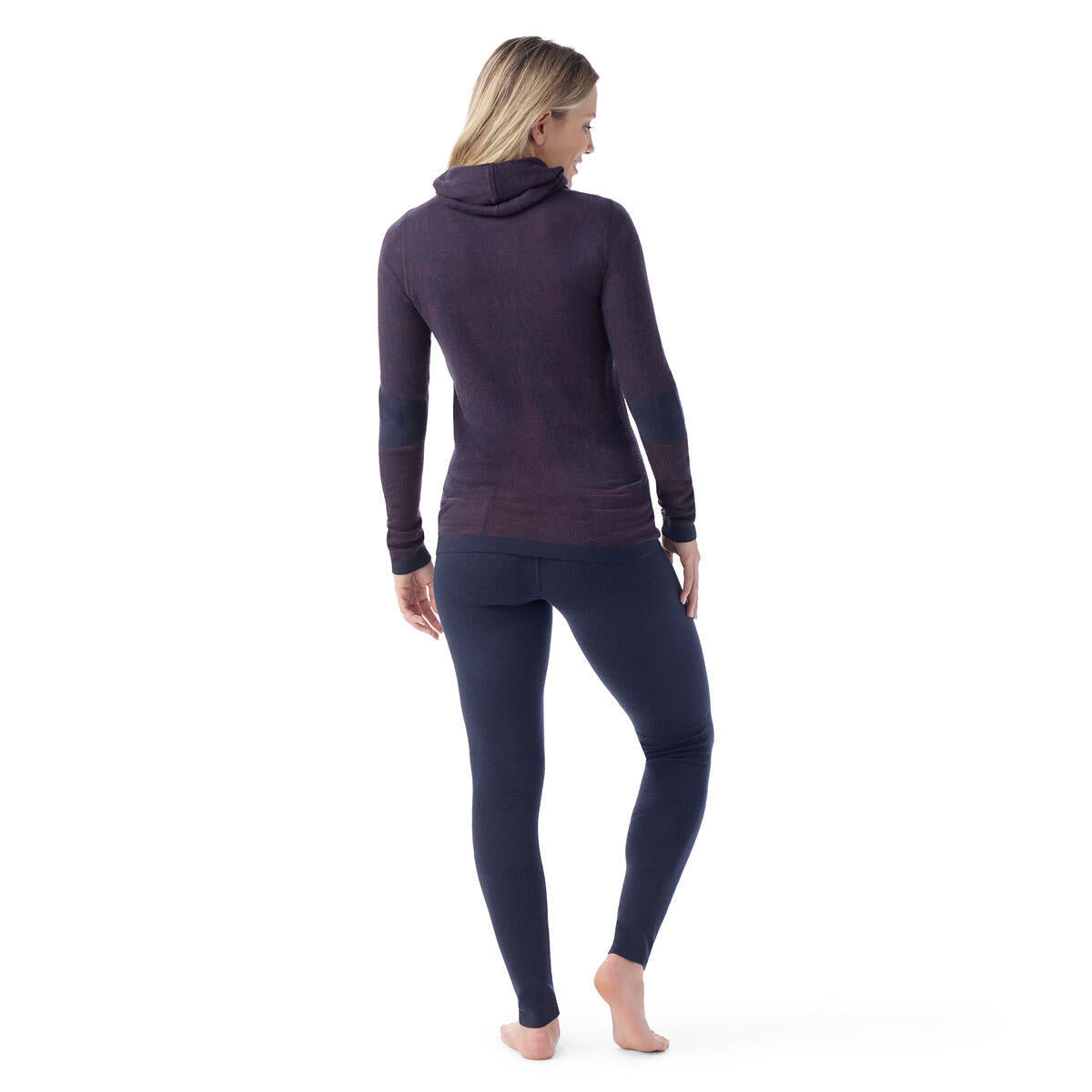 Smartwool Womens Intraknit Thermal Max Merino Base Layer Pattern Hoodie (SW016421) SAMPLE