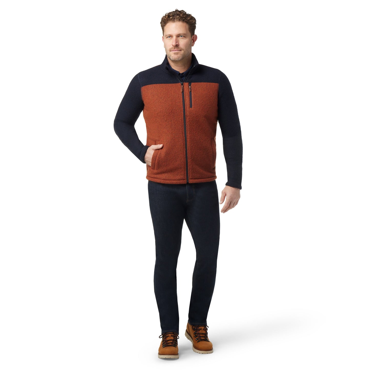 Smartwool Men's Hudson Trail Fleece Full Zip Jacket (SW016521)