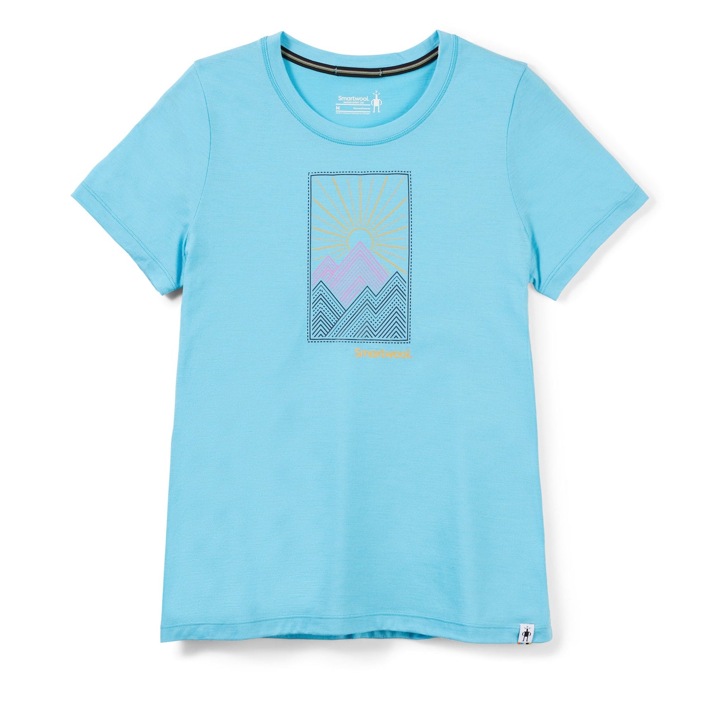 Smartwool Women's Merino Sport Alpine Start Short Sleeve Graphic Tee (SW016600)