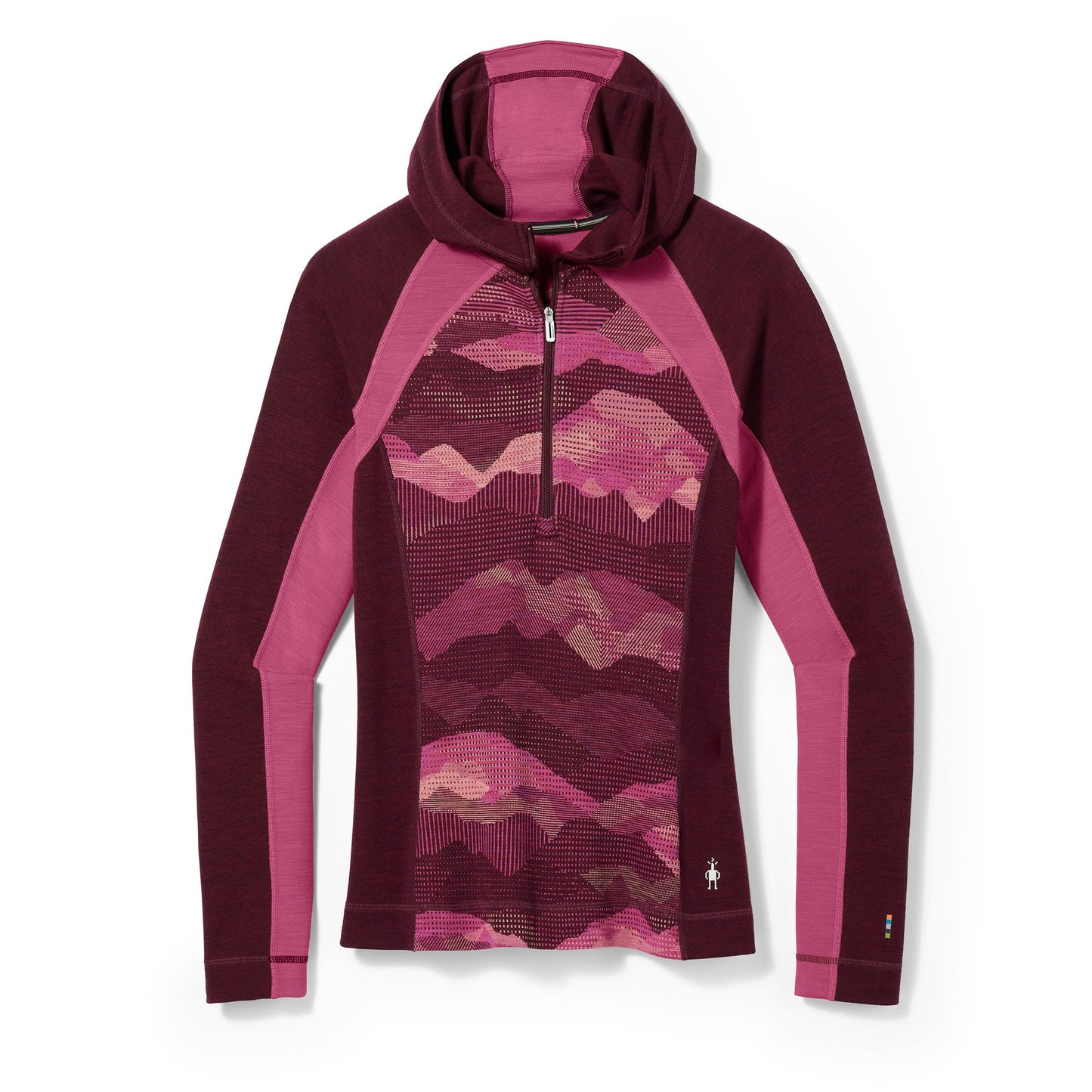 Smartwool Women's Classic Thermal Merino Base Layer 1/2 Zip Hoodie (SW016719)