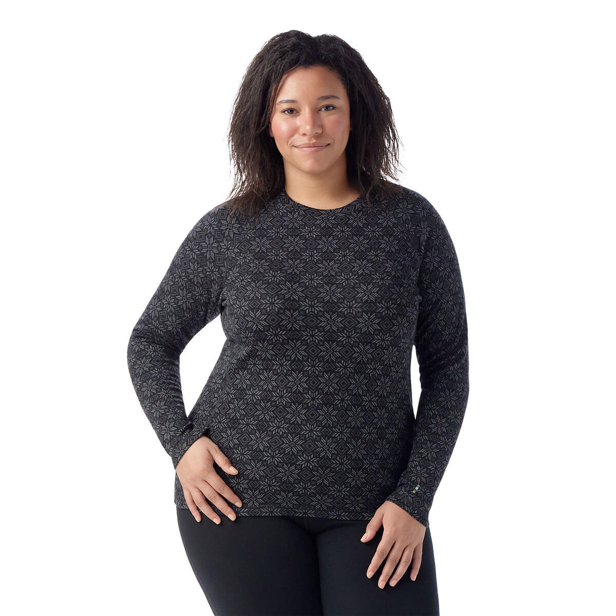 Smartwool Women's Classic Thermal Merino Base Layer Crew Plus (SW016780)
