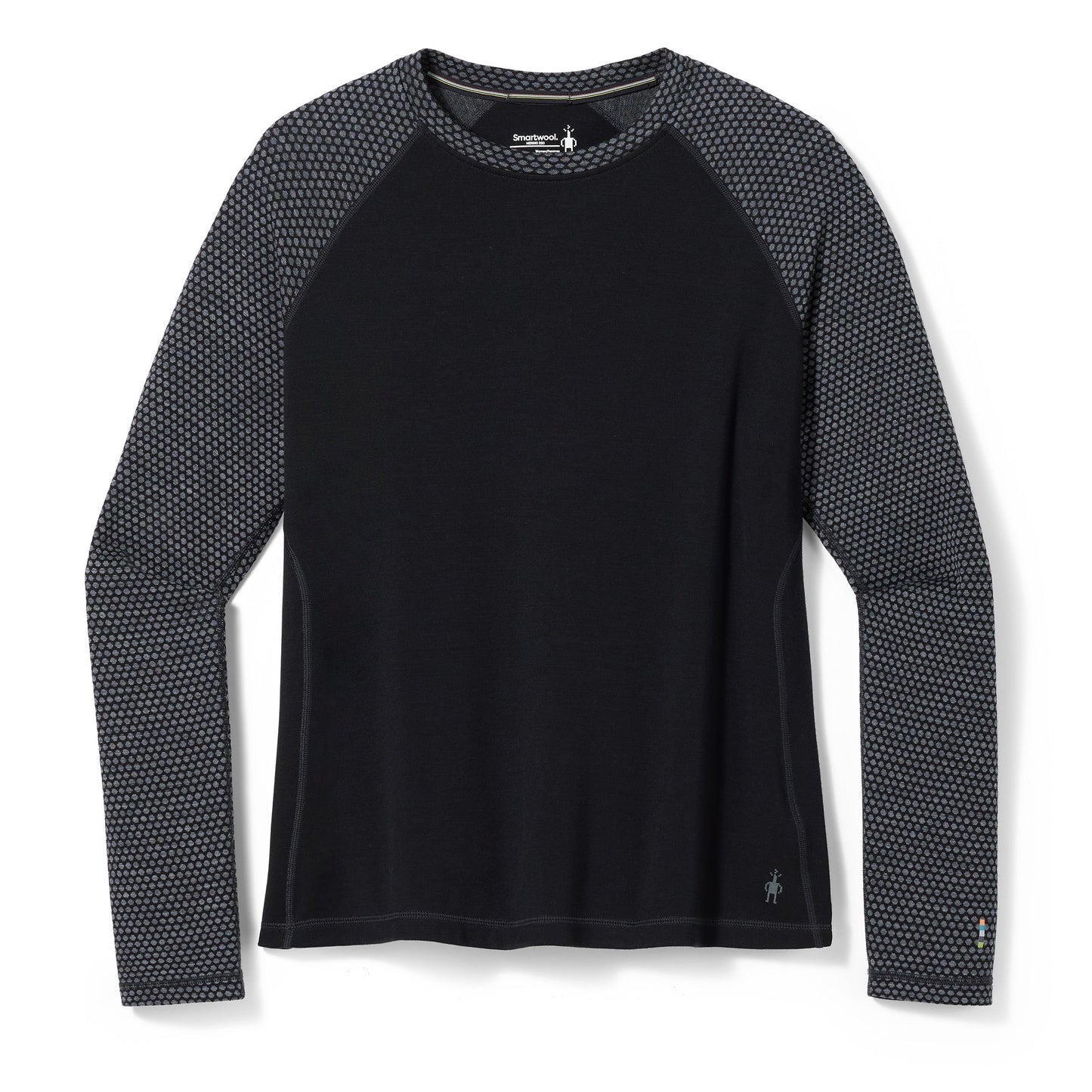 Smartwool Women's Classic Thermal Merino Base Layer Pattern Crew Plus (SW016781)