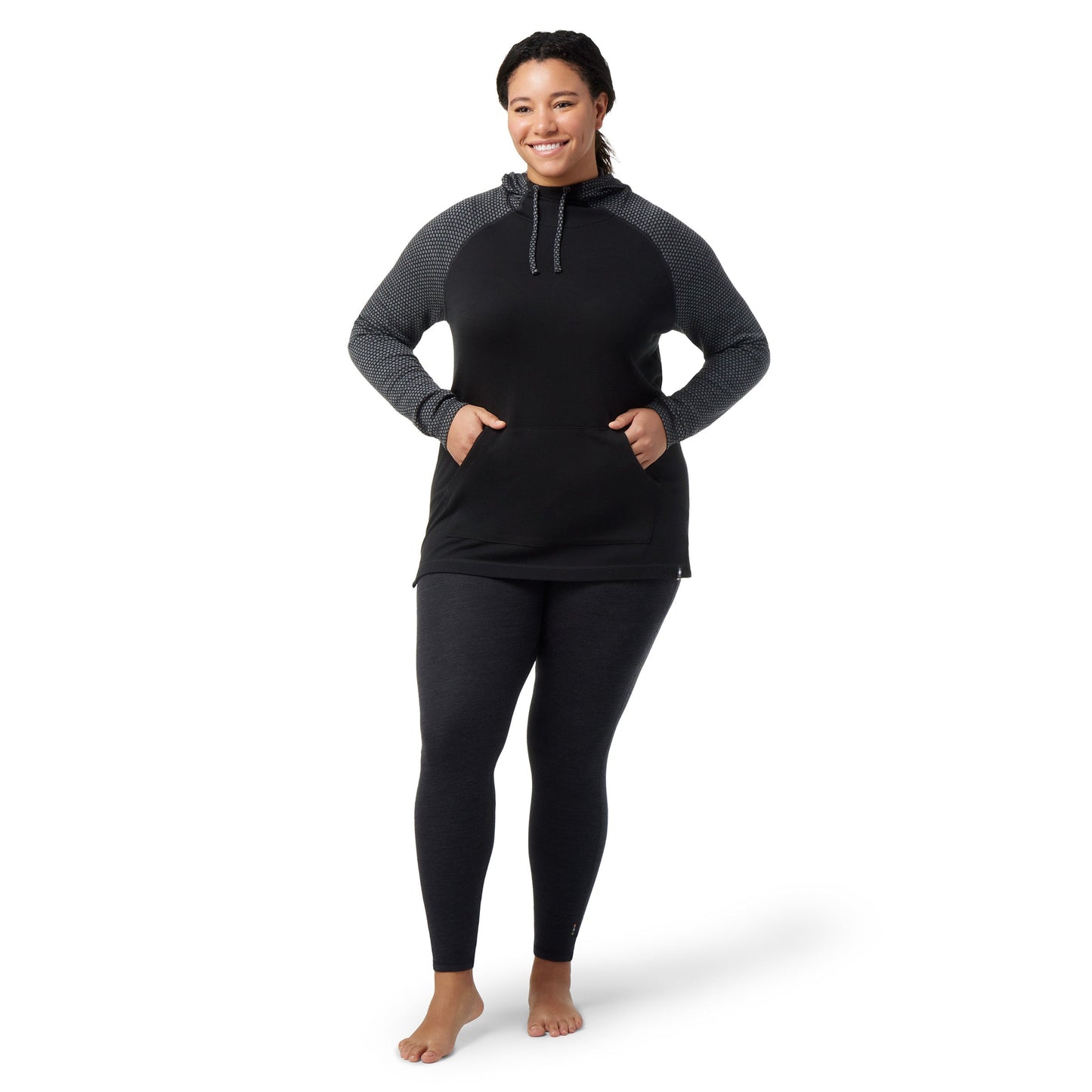Smartwool Women's Classic Thermal Merino Drape Neck Hoodie Plus (SW016785)