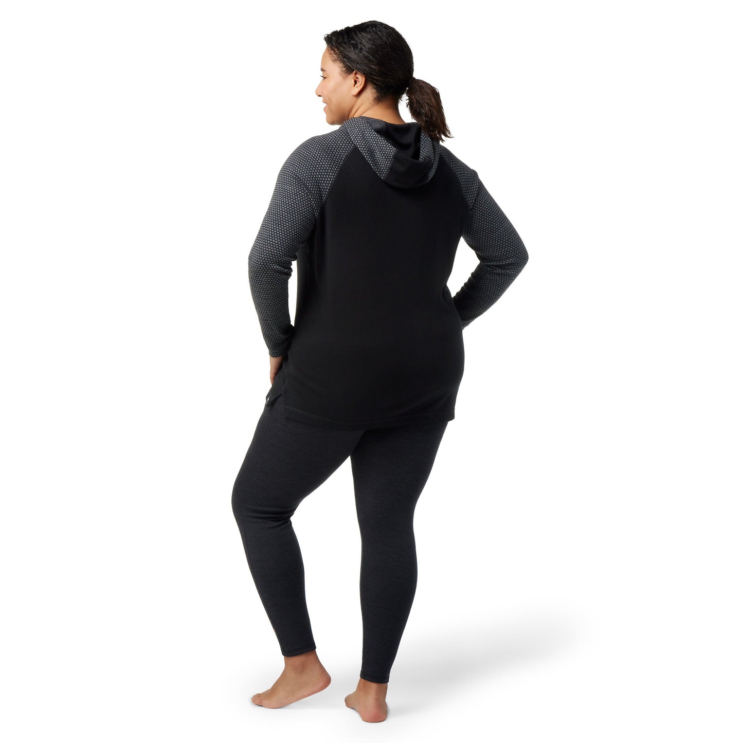 Smartwool Women's Classic Thermal Merino Drape Neck Hoodie Plus (SW016785)