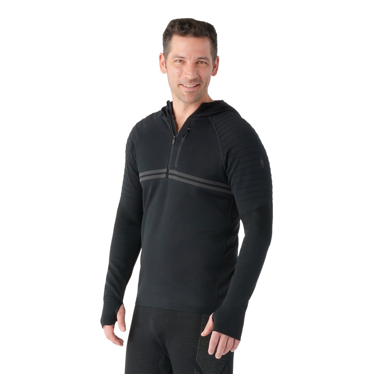 Smartwool Men's Intraknit Merino Tech 1/2 Zip Hoodie (SW016802)