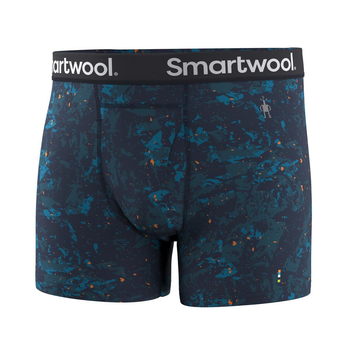 Smartwool Men's Merino Print Boxer Brief (SW017005) SAMPLE
