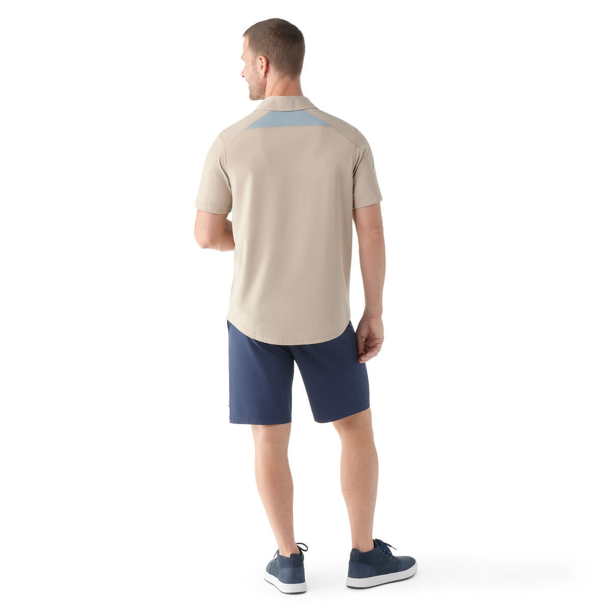 Smartwool Men's Printed Short Sleeve Button Down (SW017017) SAMPLE