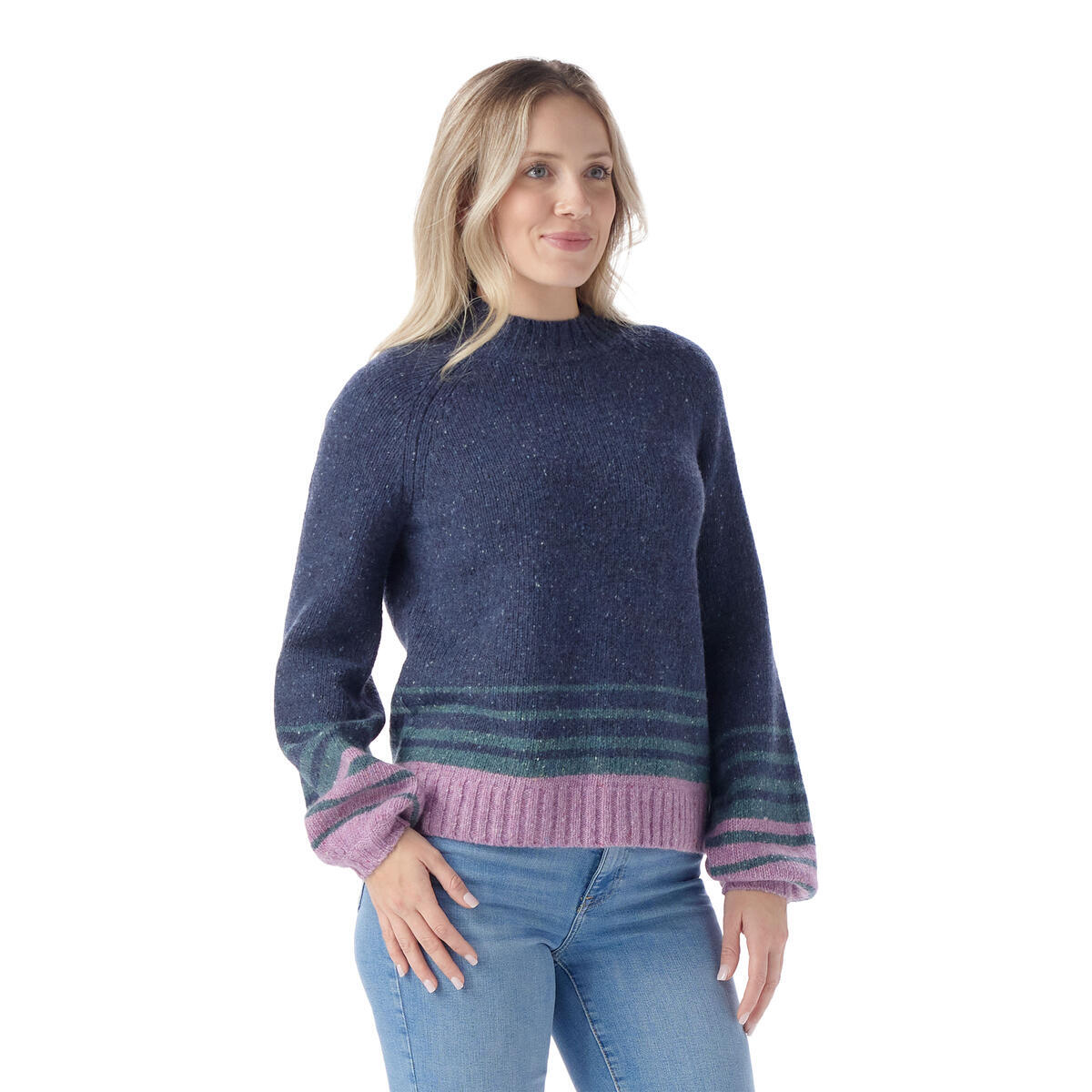 Smartwool Women's Cozy Lodge Ombre Sweater (SW017313) SAMPLE