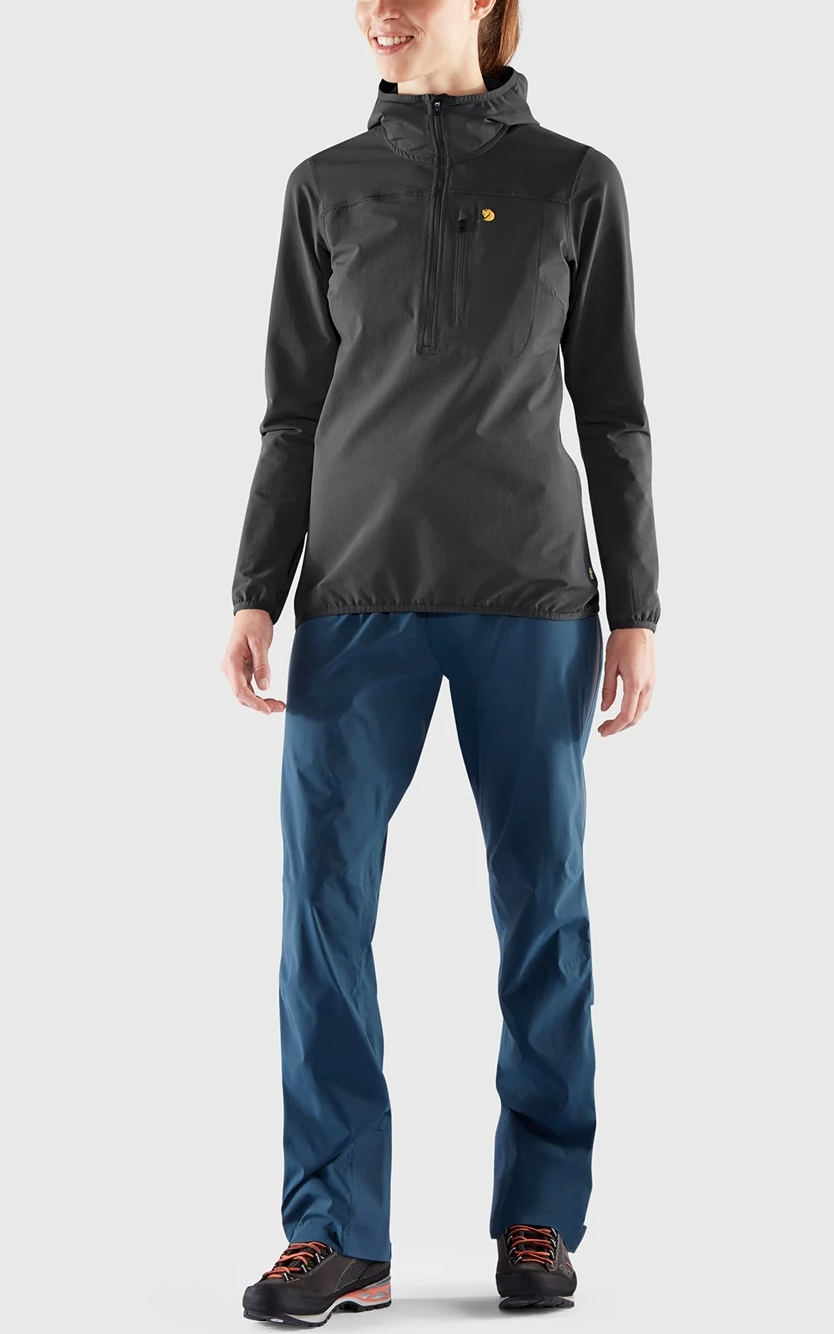 Fjallraven Women's Bergtagen Stretch Half Zip (89881) SAMPLE