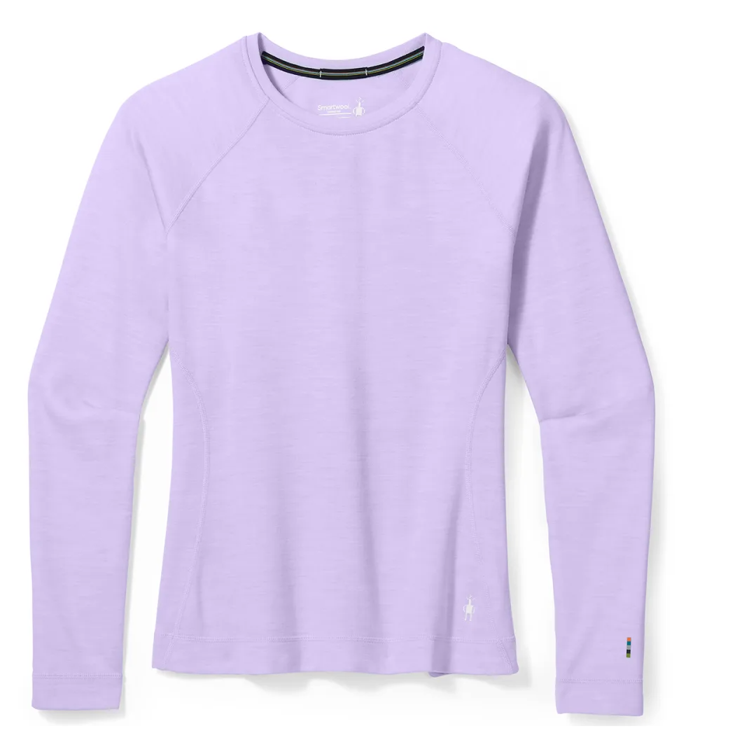 Smartwool Women's Classic Thermal Merino Base Layer Pattern Crew Plus (SW016781/SW016780) SAMPLE