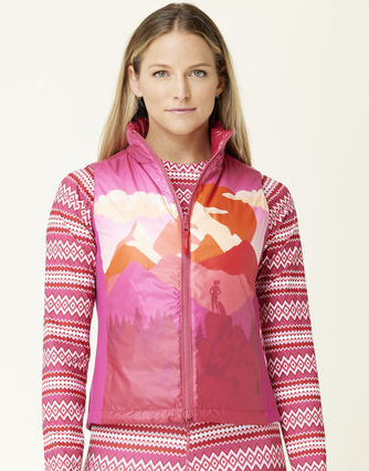 Krimson Klover Women's Sela Reversible Vest (F23141) SAMPLE