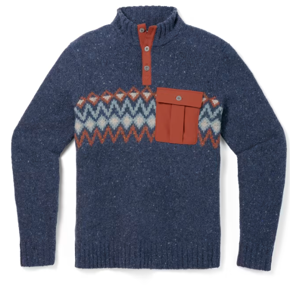 Smartwool Men's Heavy Henley Sweater (SW017267) SAMPLE