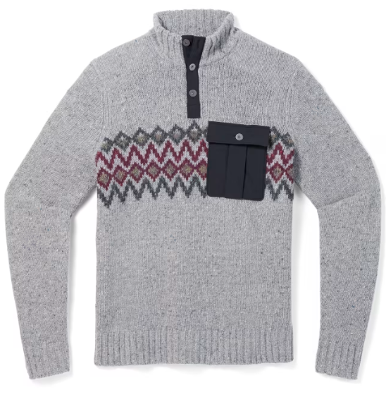 Smartwool Men's Heavy Henley Sweater (SW017267) SAMPLE