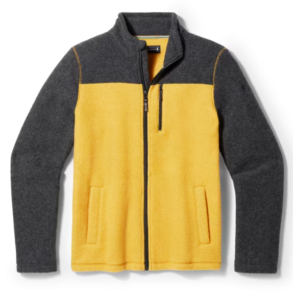 Smartwool Men's Hudson Trail Fleece Full Zip Jacket (SW016521) SAMPLE